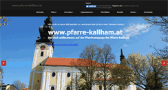 Desktop Screenshot of pfarre-kallham.at